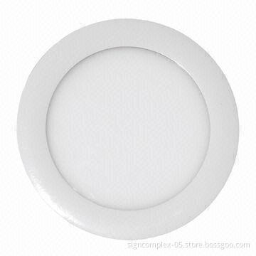 Round LED Panel Light with 198 pieces of 3528 SMD LEDs and 105 degrees Beam angle